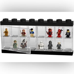 LEGO® Display Case – Wall-Mountable & Stackable Minifigure Storage~>case only